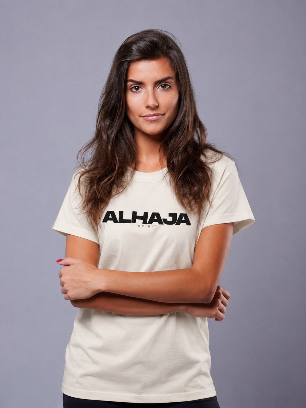 ESENCIA REGULAR CLASSIC TEE COCONUT