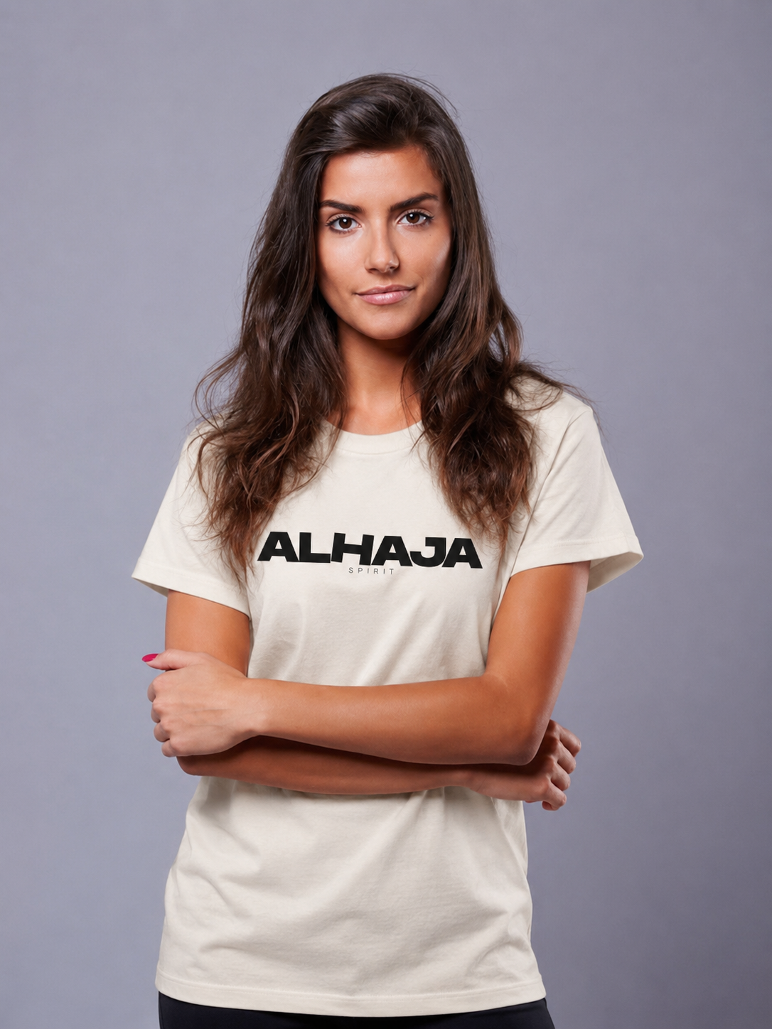 ESENCIA REGULAR CLASSIC TEE COCONUT