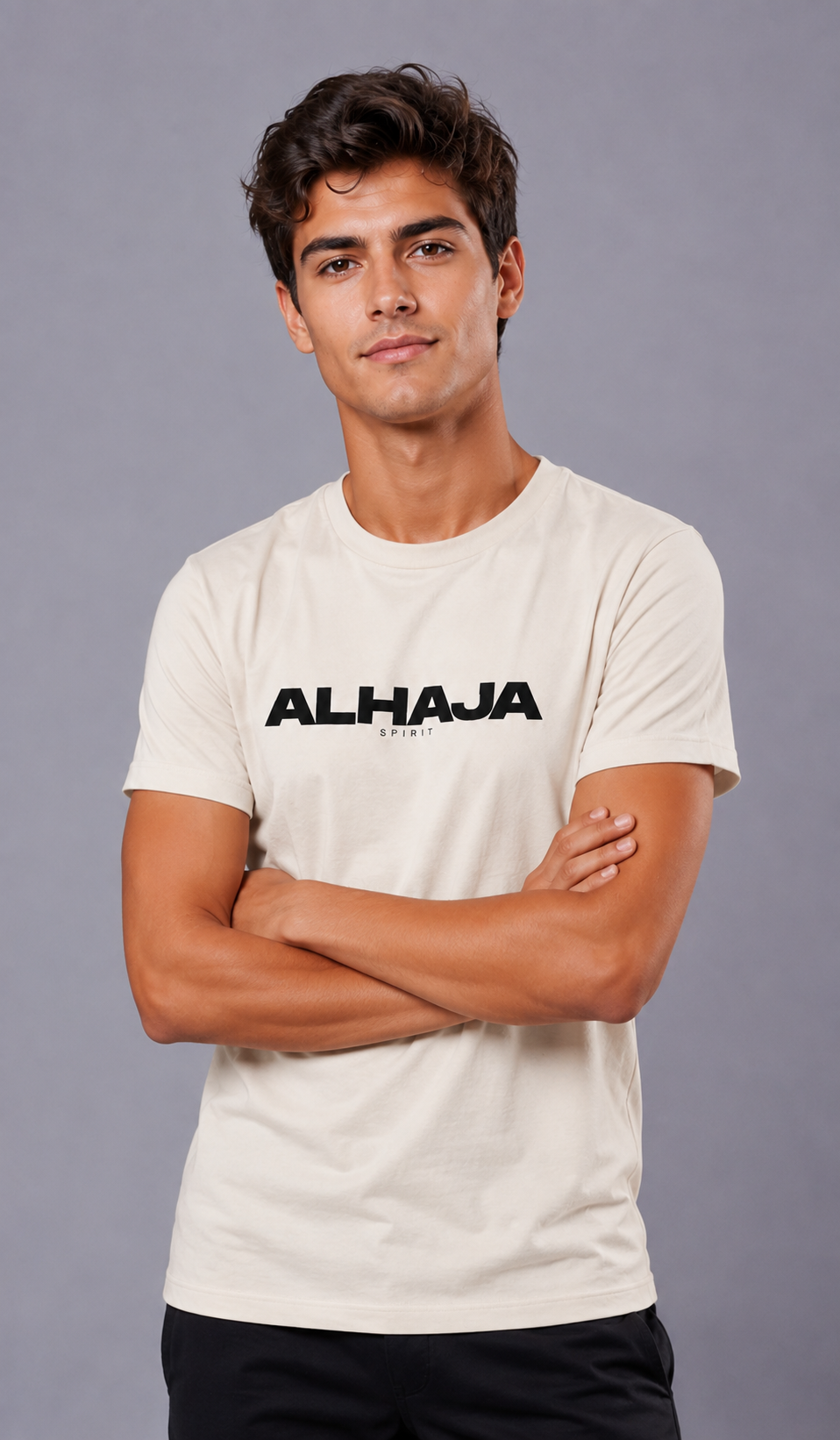 ESENCIA REGULAR CLASSIC TEE COCONUT