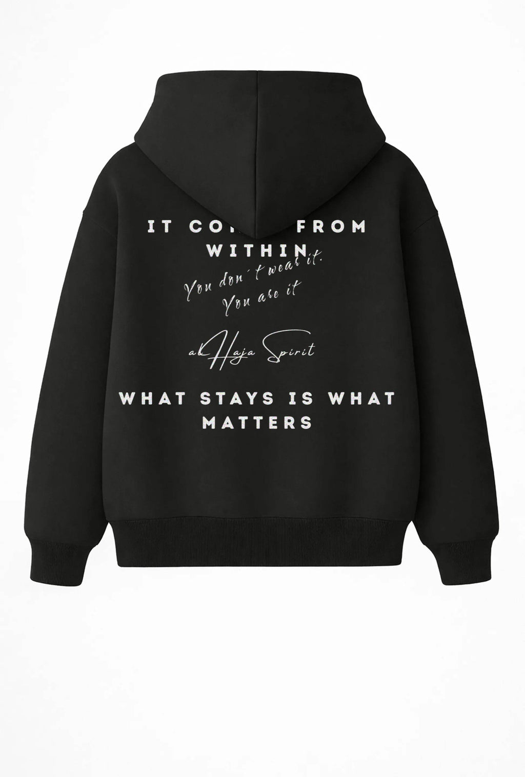 ESENCIA OVERSIZE BACKPRINT HOODIE
