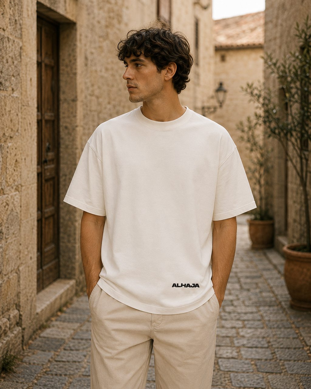 OVERSIZE GOOD PEOPLE MOTO / CAFÉ
