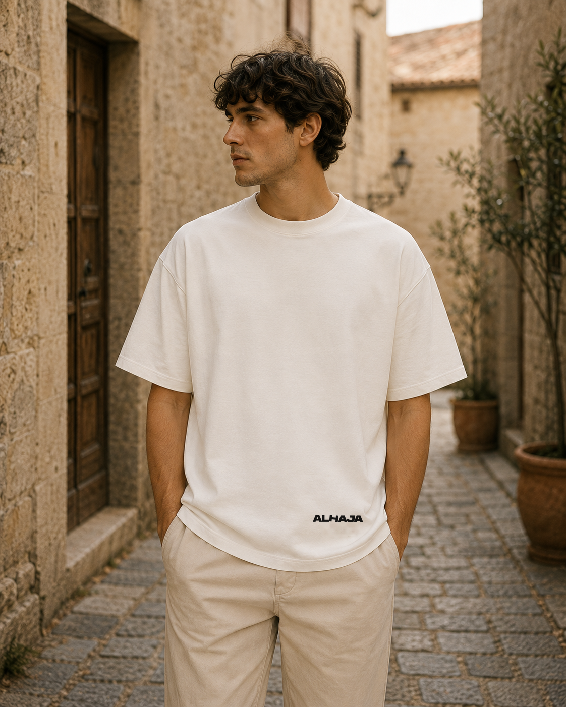 OVERSIZE GOOD PEOPLE MOTO / CAFÉ